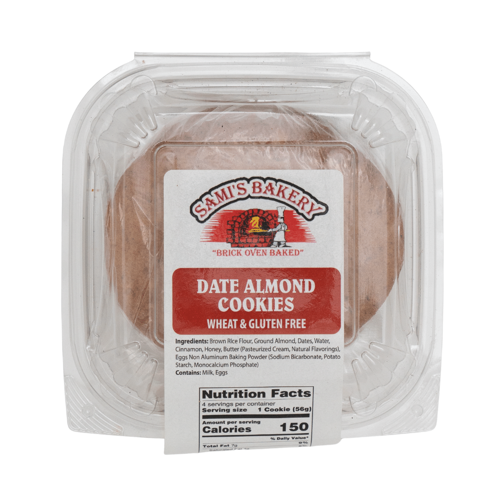 Date Almond Cookies