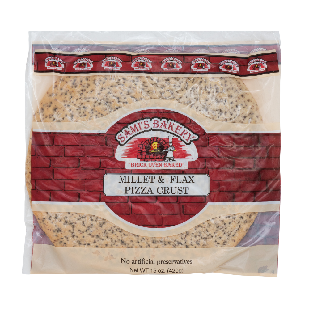 Millet & Flax Pizza Crust