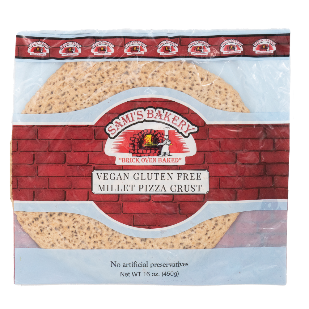 Vegan Gluten-Free Millet Pizza